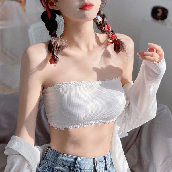 Strapless Non-Slip Push-Up Bra for Women – Ringless Tube Top Bra